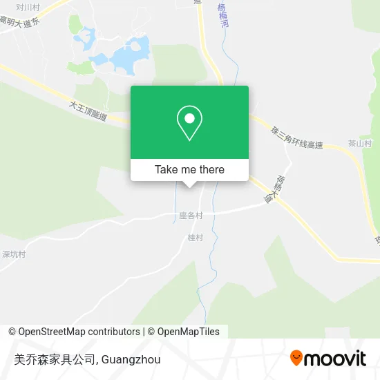 美乔森家具公司 map