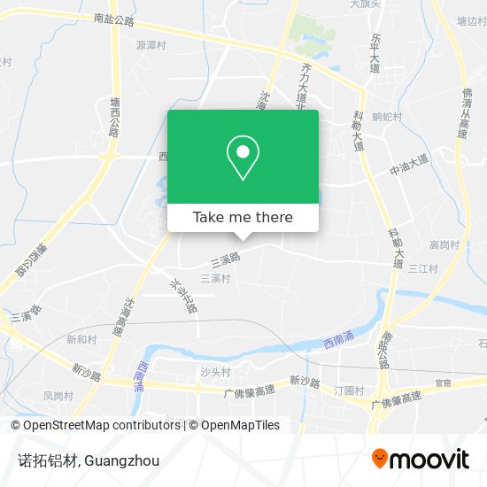 诺拓铝材 map