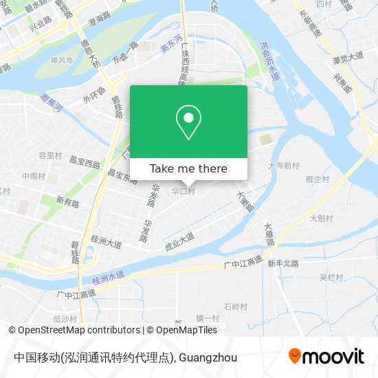 中国移动(泓润通讯特约代理点) map