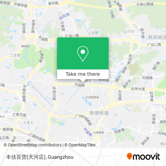 丰佳百货(天河店) map