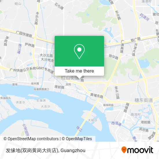 发缘地(双岗黄岗大街店) map
