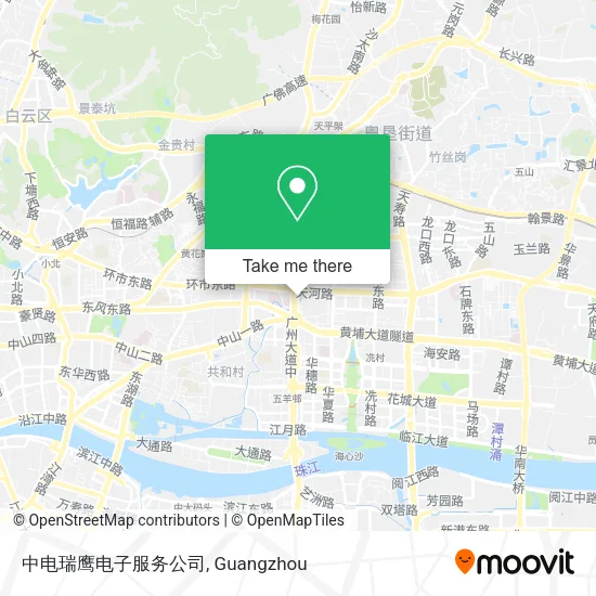 中电瑞鹰电子服务公司 map