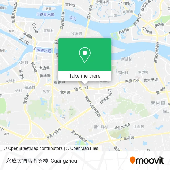 永成大酒店商务楼 map