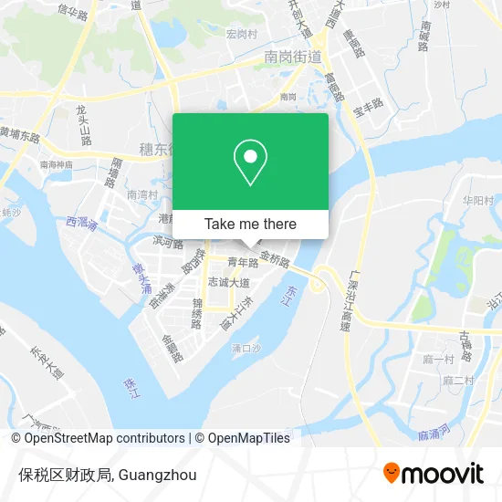 保税区财政局 map