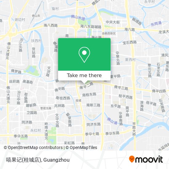 嘻果记(桂城店) map