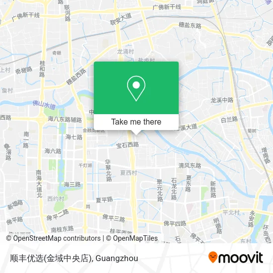 顺丰优选(金域中央店) map
