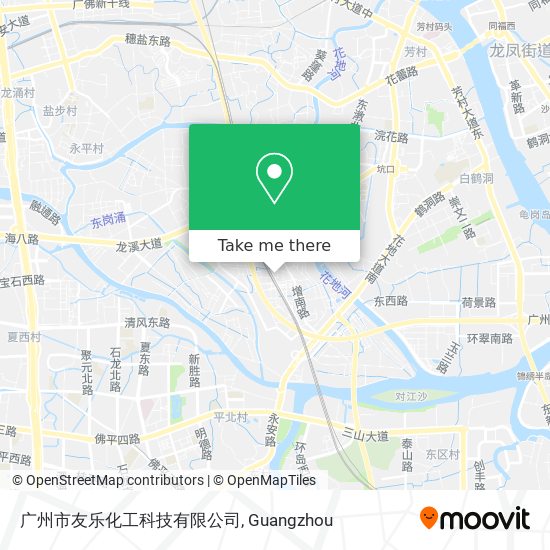 广州市友乐化工科技有限公司 map