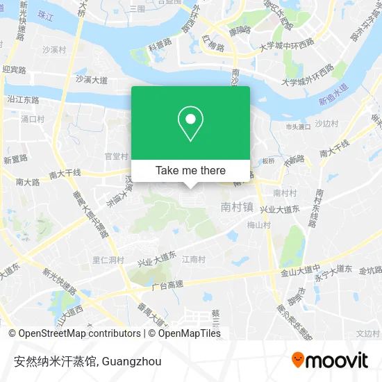 安然纳米汗蒸馆 map