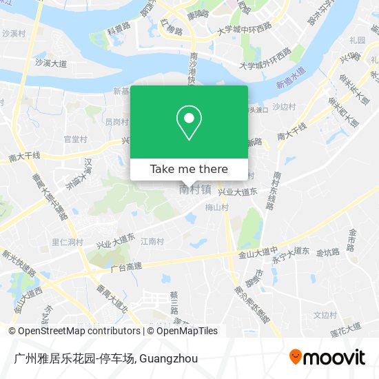 广州雅居乐花园-停车场 map