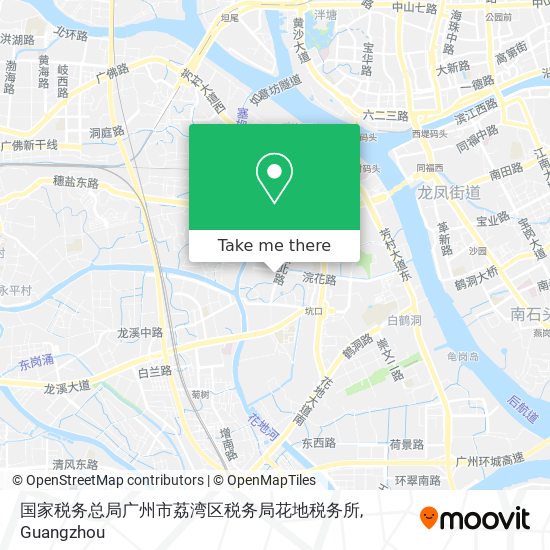 国家税务总局广州市荔湾区税务局花地税务所 map