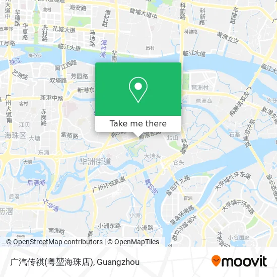 广汽传祺(粤堃海珠店) map