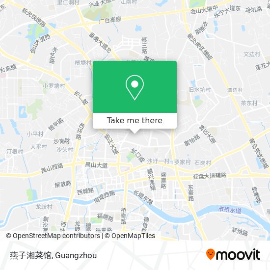 燕子湘菜馆 map