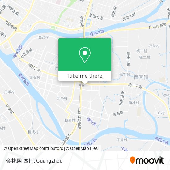 金桃园-西门 map