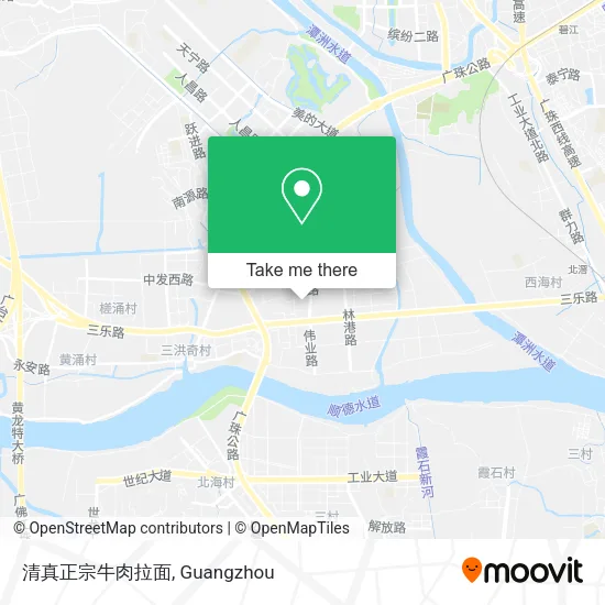 清真正宗牛肉拉面 map