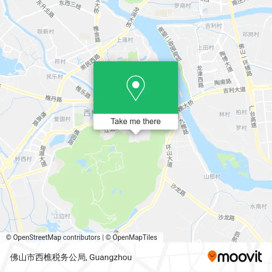 佛山市西樵税务公局 map
