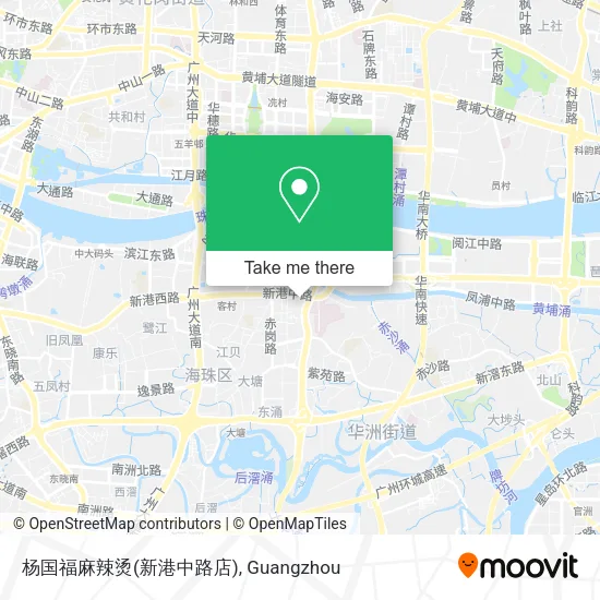 杨国福麻辣烫(新港中路店) map