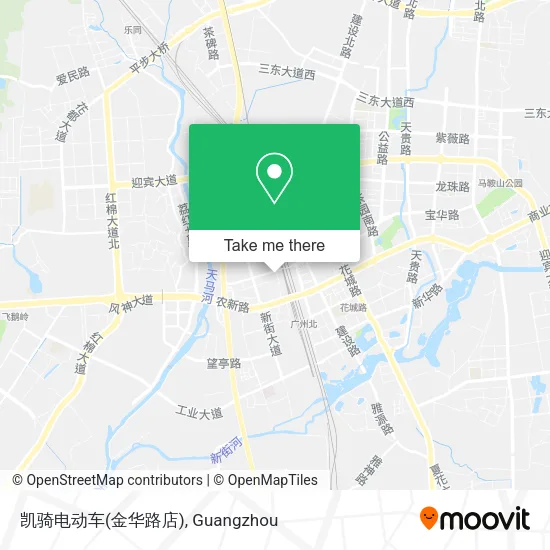 凯骑电动车(金华路店) map
