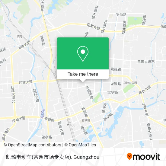 凯骑电动车(茶园市场专卖店) map