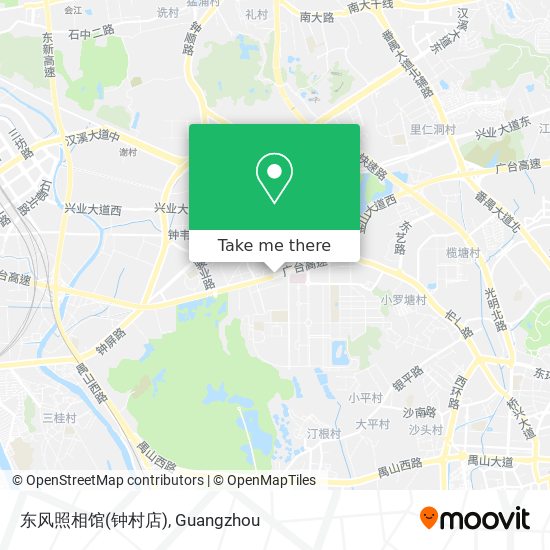 东风照相馆(钟村店) map