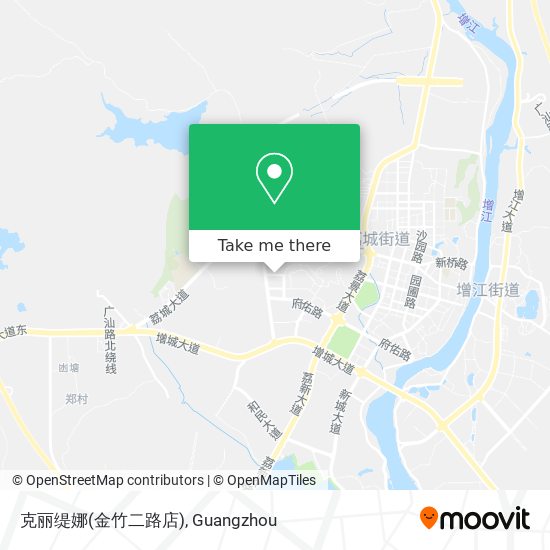 克丽缇娜(金竹二路店) map