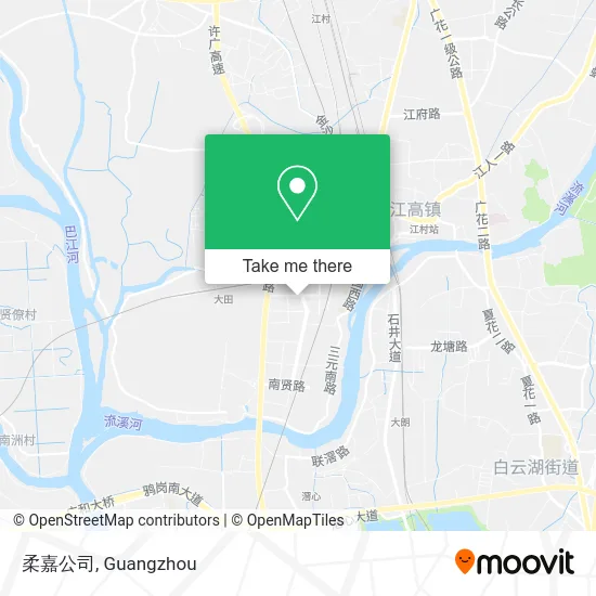 柔嘉公司 map