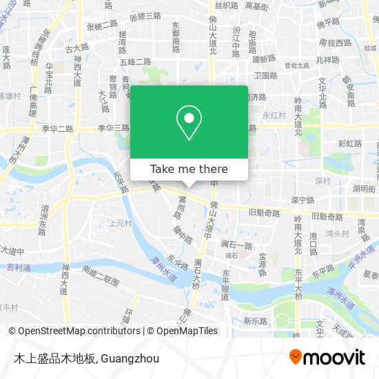 木上盛品木地板 map