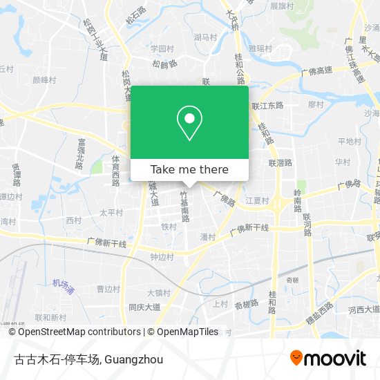 古古木石-停车场 map