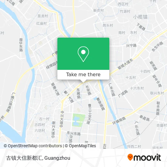 古镇大信新都汇 map