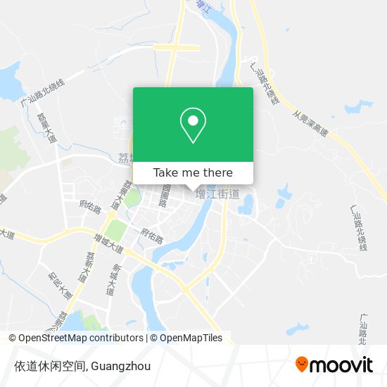 依道休闲空间 map