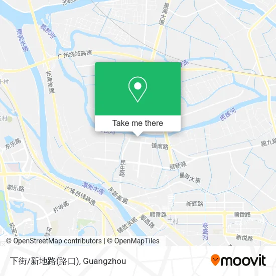 下街/新地路(路口) map