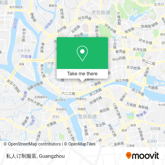 私人订制服装 map