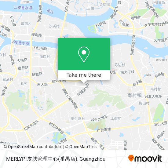 MERLYPI皮肤管理中心(番禺店) map