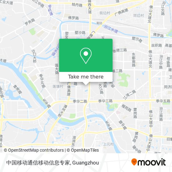 中国移动通信移动信息专家 map