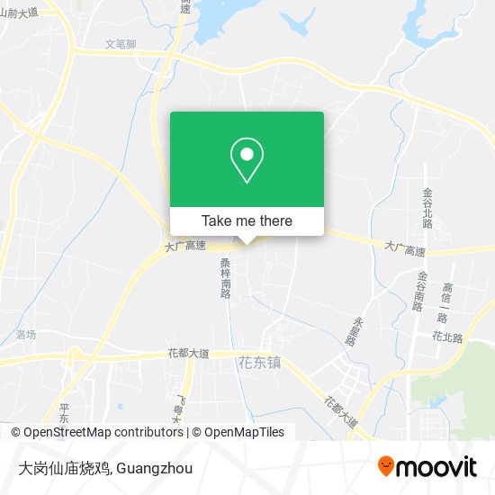 大岗仙庙烧鸡 map