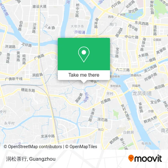润松茶行 map