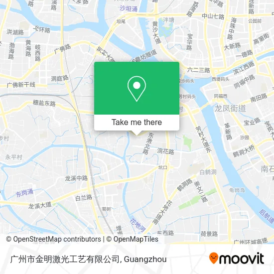广州市金明激光工艺有限公司 map