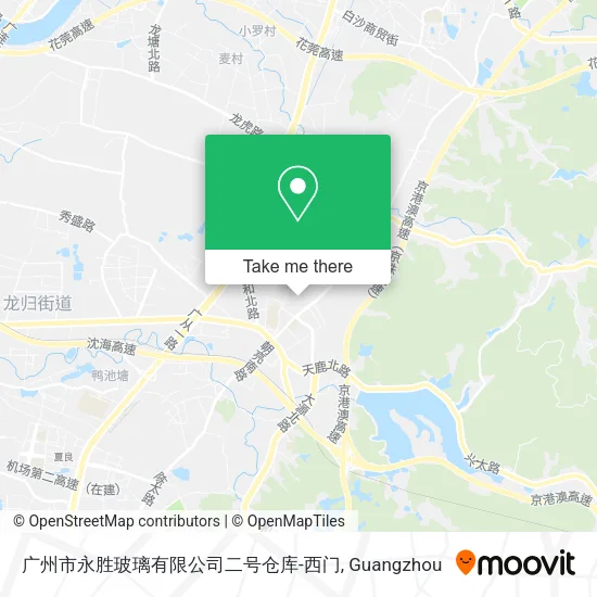 广州市永胜玻璃有限公司二号仓库-西门 map