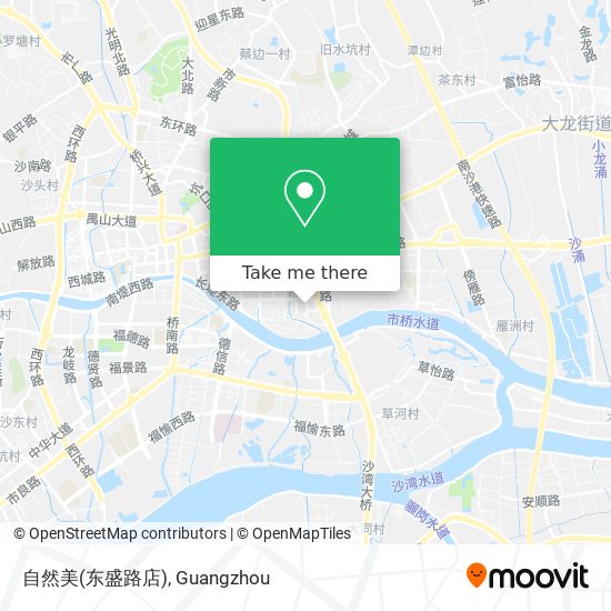 自然美(东盛路店) map