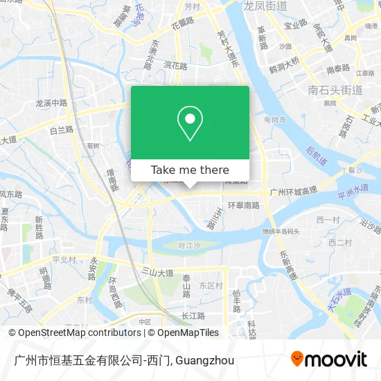 广州市恒基五金有限公司-西门 map