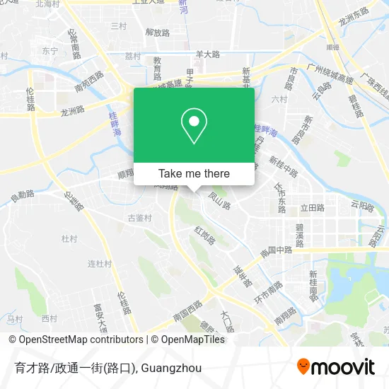 育才路/政通一街(路口) map
