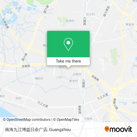 南海九江博益日杂广店 map