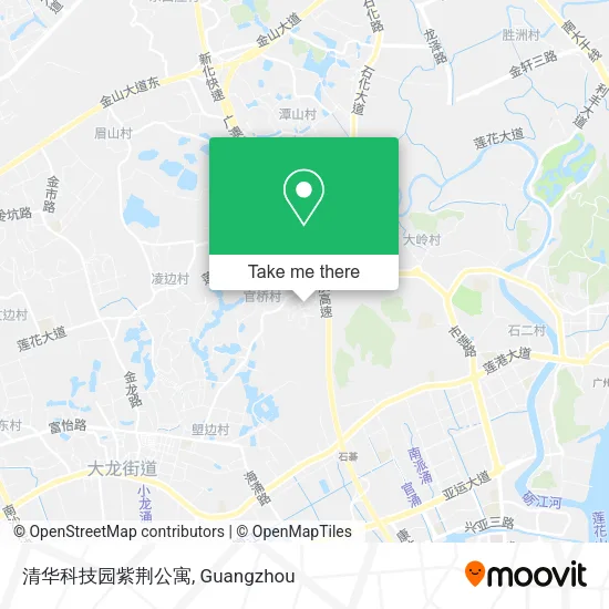 清华科技园紫荆公寓 map