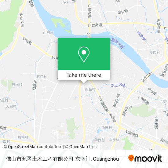 佛山市允盈土木工程有限公司-东南门 map