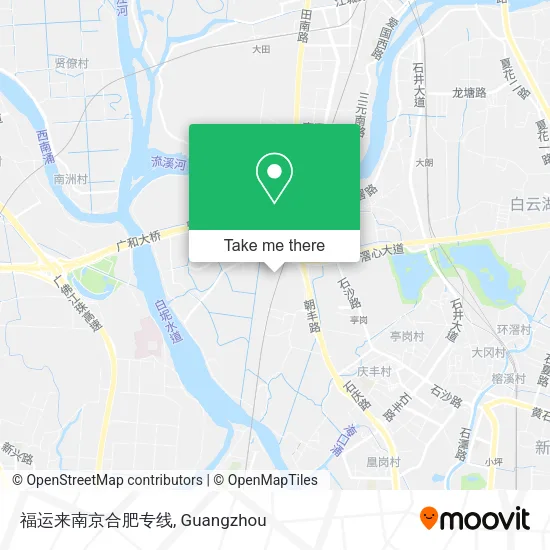 福运来南京合肥专线 map