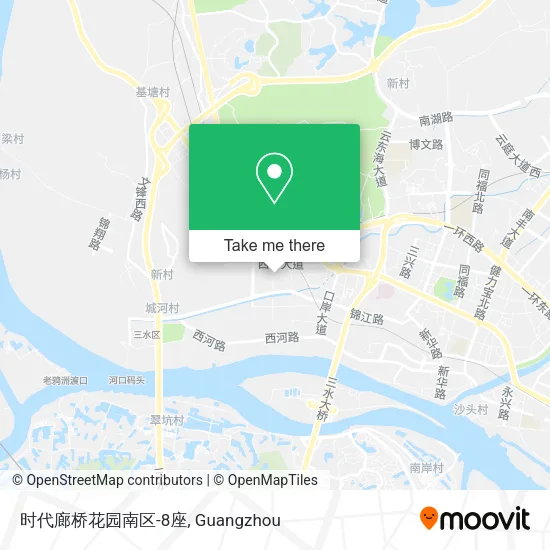 时代廊桥花园南区-8座 map