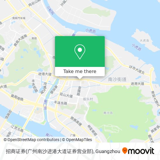 招商证券(广州南沙进港大道证券营业部) map