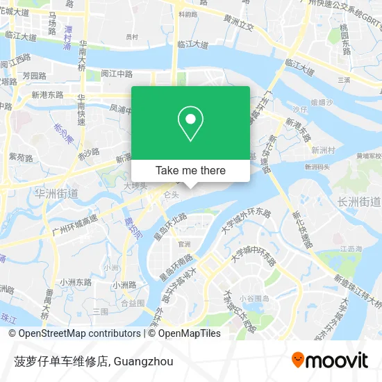 菠萝仔单车维修店 map