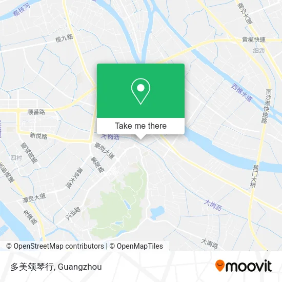 多美颂琴行 map