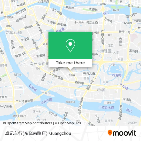 卓记车行(东晓南路店) map