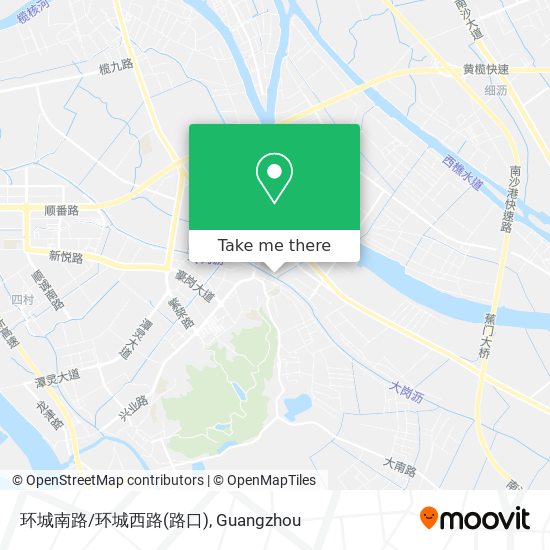 环城南路/环城西路(路口) map